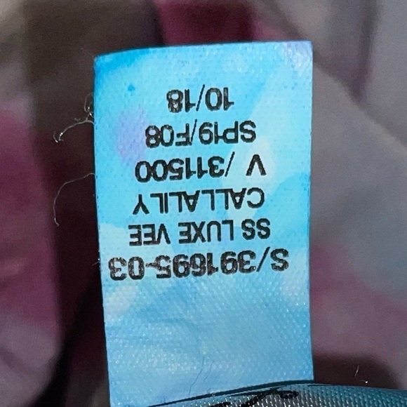 Old Navy Shirt V-Neck Tie Dye Super Soft Lux Short Sleeve Top Loose Fit Custom - Picture 5 of 6